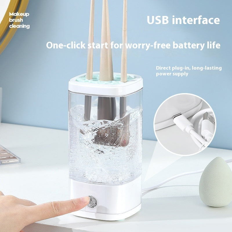 Nettoyeur de pinceaux à maquillage